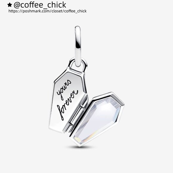 Pandora Openable Glow-in-the-dark Coffin Charm - Picture 2 of 4